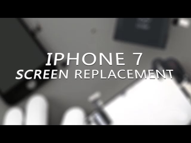 iPhone 7 Display Assembly Replacement Guide - Yodoit.com