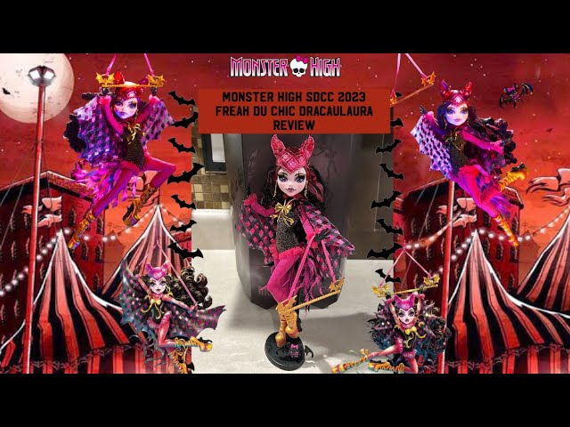 Monster High SDCC 2023 Freak Du Chic Draculaura Doll Review