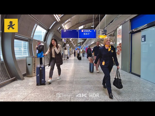Frankfurt, Germany 🇩🇪 | Walking Tour in Frankfurt Airport (Flughafen) | May 2024
