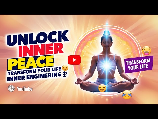 "🔓 Unlock Inner Peace: Transform Your Life with Inner Engineering 🌟✨"