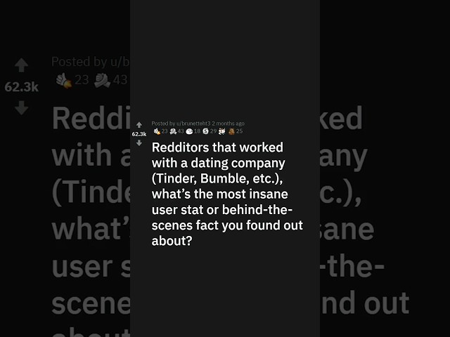 Tinder employees, what user statistics do you secretly track?