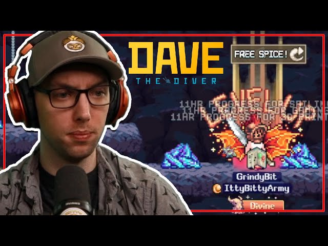HUGE SKILLING GAINS & The Return Of DAVE The Diver | Stream Vods | IdleOn