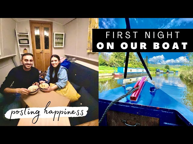 First night on our Boat ⛵ | Motorboat Travel Series Episode 2 | Life in England | VLOG 51