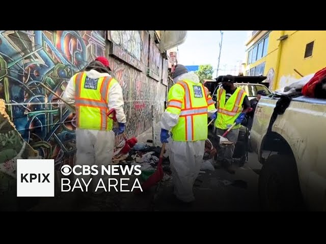 San Francisco homeless camp cleanup crews face daunting conditions