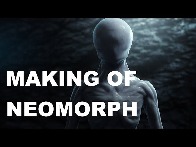 Making of Alien Covenant Neomorph with Blender, Zbrush and Substance Painter