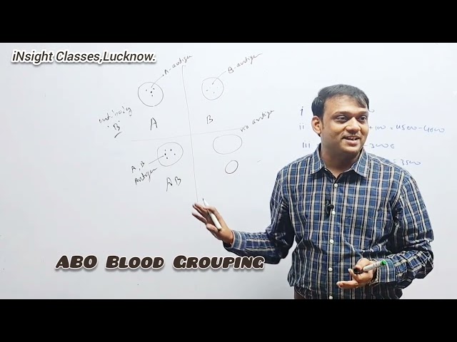 ABO Blood group || Antigaen || Antibody #bloodgroup #neet #nta #neetbiology @insightclasseslko
