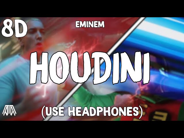 Eminem - Houdini ( 8D Audio ) - Use Headphones 🎧