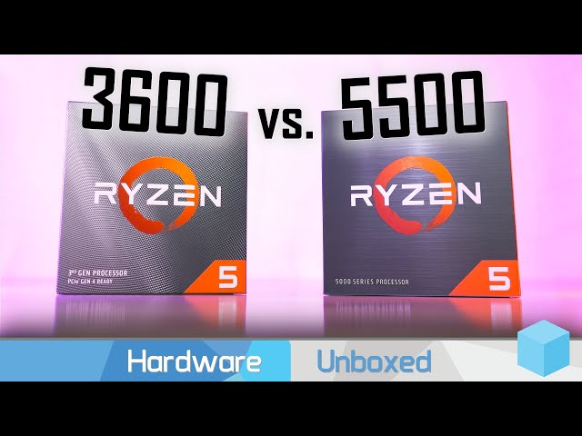Ryzen 5 5500 vs. Ryzen 5 3600, Most Affordable Zen 3 Worth It? 21 Game Benchmark, 1080p & 1440p