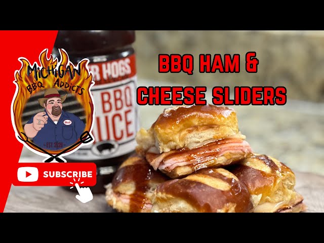 BBQ Ham & Cheese Sliders
