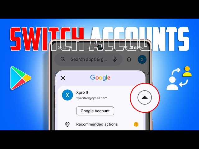 How to Switch Accounts in the Google Play Store on Samsung Phone | Manage Google Play Store Accounts