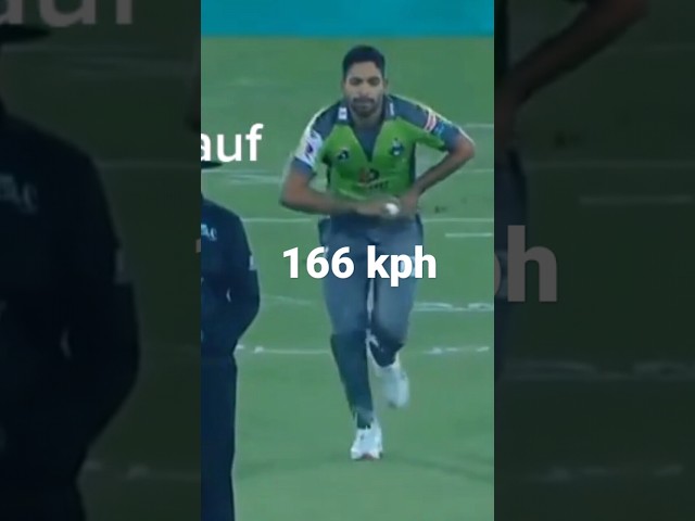 #Shorts haris rauf bowling action in slow motion