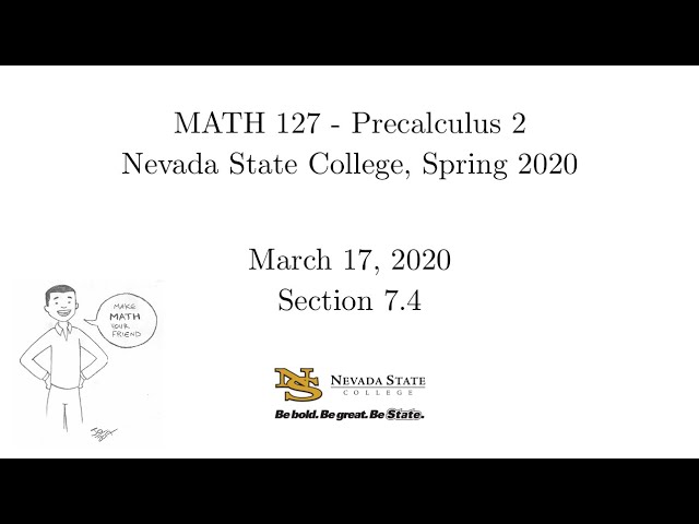 MATH 127 - Section 7.4 - 1. Introduction