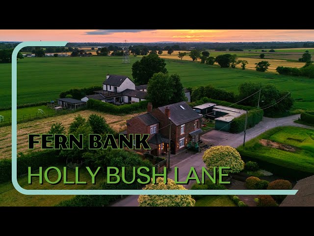 Fern Bank, Holly Bush Lane, Rixton WA3 6DY - Four Bedroom Semi - Rural Home - Property Tour