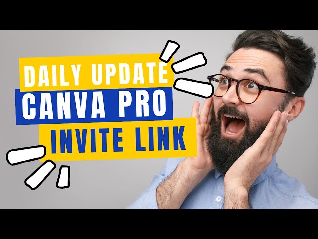 Get a Free Canva Pro Invitation Link: Easy Step-by-Step Guide [2024]