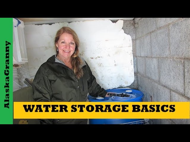 Water Storage Basics for Preppers Prepping Long Term Storage- Myths Facts Mistakes