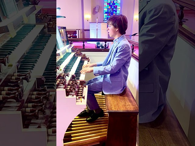 Glorious hymn on the pipe organ #church #music #hymn