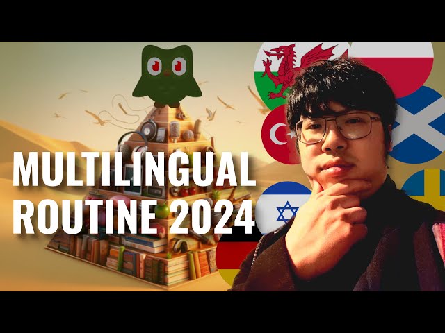 How I'm learning 7 languages at once in 2024 | polyglot daily life