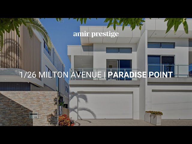 1/26 Milton Avenue, Paradise Point | Stunning Duplex | Amir Prestige