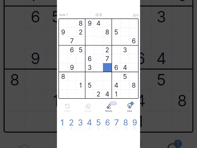 07/06/2024 #Sudoku