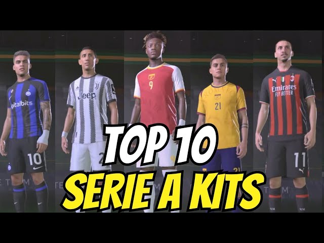 TOP 10 SERIE A KITS !!! FIFA 23 ULTIMATE TEAM