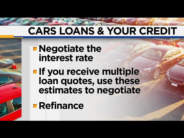Common questions: How your credit rate affects your car loan