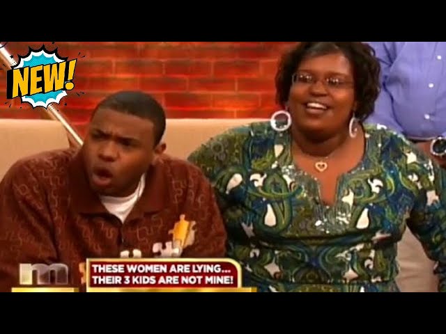Maury Show 2024❤️ THESE WOMEN ARE LYING  THEIR 3 KIDS ARE NOT MINE!❤️ Maury Show Full Episodes