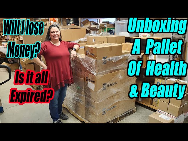 Unboxing a pallet of Health & Beauty - Will it all Be Expired? Will I lose Money on this deal?