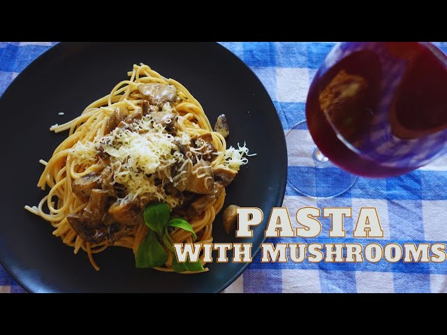 Fast Dinner Pasta with Mushrooms in 20 Minutes