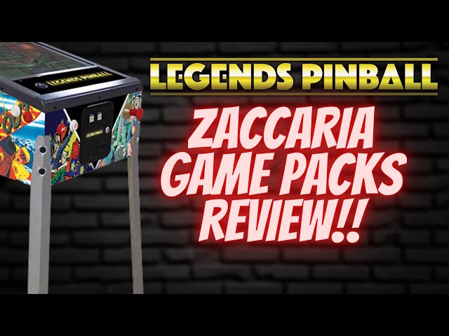 AtGames Legends Pinball Zaccaria Game Packs Review! Are They Worth It?