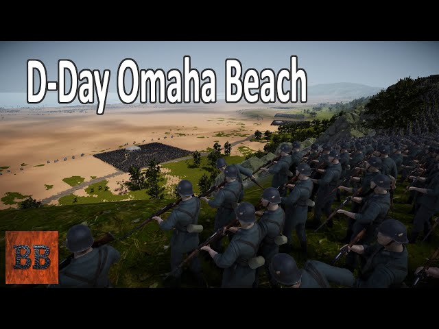 D-Day Omaha Beach landing - Ultimate Epic Battle Simulator 2 - UEBS 2