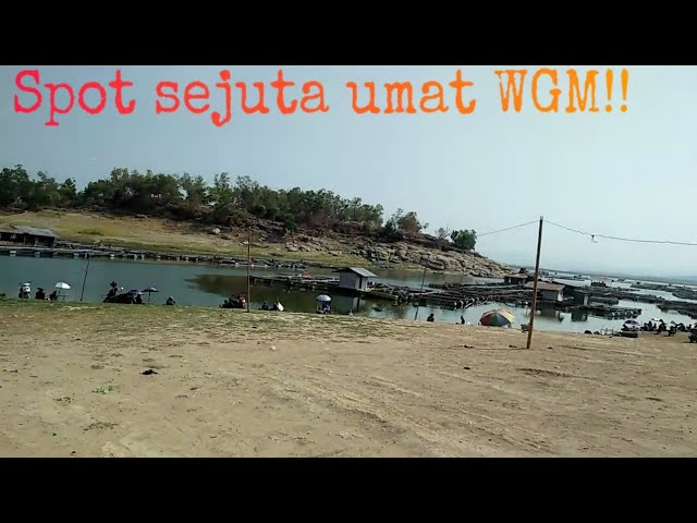 Info Kondisi Plataran Saat air Surut|Waduk gajah mungkur Wonogiri 2019 di vlog 22
