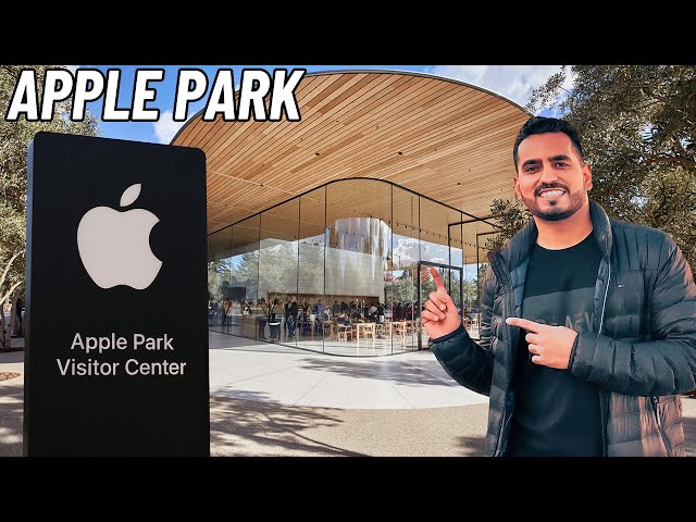 Apple Park Vlog Hindi! One Day in Apple Park Visitor Center