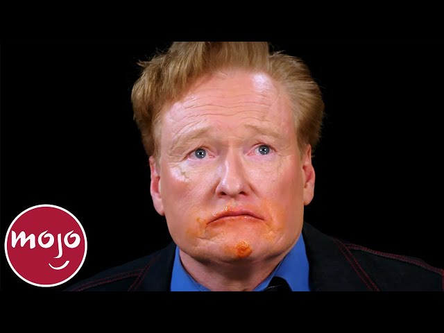Top 10 Most Chaotic & Unhinged Conan O'Brien Moments
