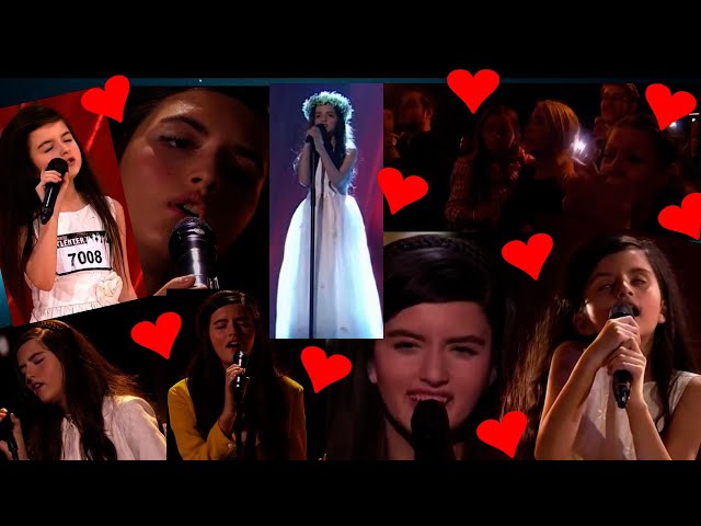 HYPNOTIC  ANGELINA JORDAN Live Talent Shows Journey  Awesome !!! NGT , AGT, And MORE All In One Spot