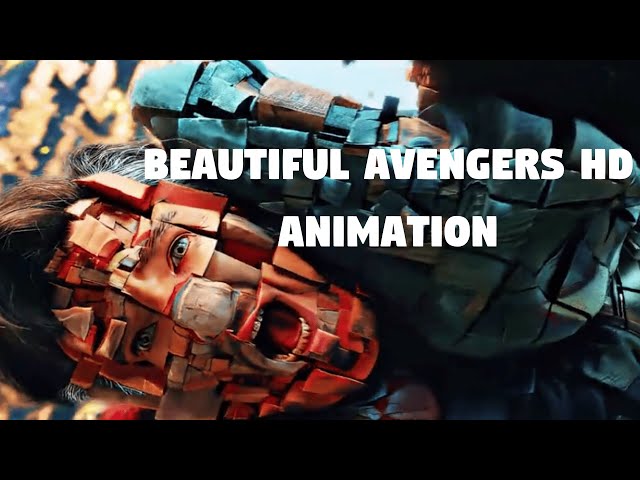 Beautiful animation of the Avengers 🤩 HD general gathering!