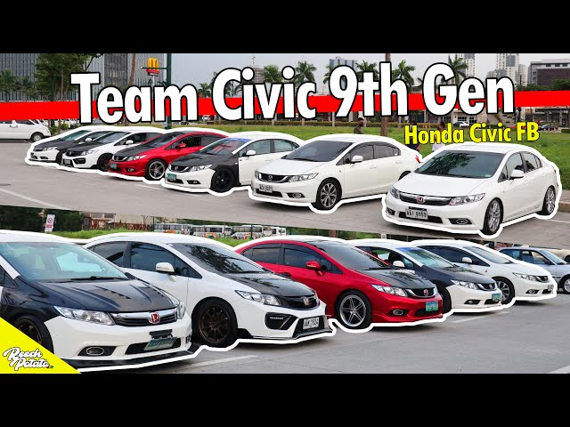 HONDA CIVIC FB // Team Civic 9th Gen - TC9 // Tambay with TC9 Boys
