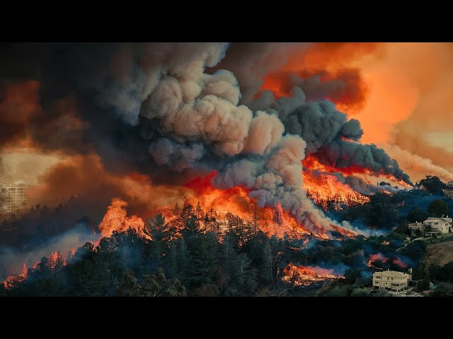 California NOW! Raging Wildfires Devastate LA and New Mexico