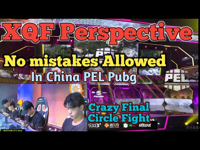 XQF Vs WeFun Crazy Final Circle Fight PEL Tournament 2020 • Every China Team are Crazy Pro