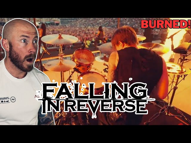 Drummer Reacts To - Watch The World (Luke) Burn - Falling In Reverse at Sonic Temple - Luke Holland
