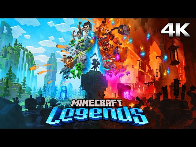 MINECRAFT LEGENDS All Cutscenes (Full Game Movie) 4K Ultra HD