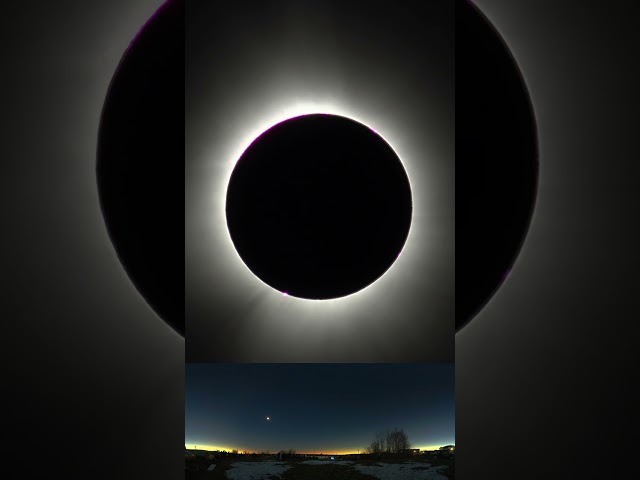 Total Solar Eclipse 2024: POV Totality Begins