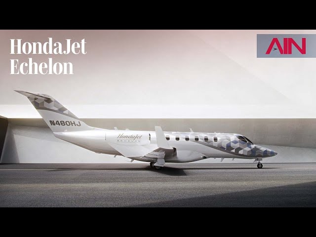 Honda’s New Business Jet Will be Called the HondaJet Echelon – AIN