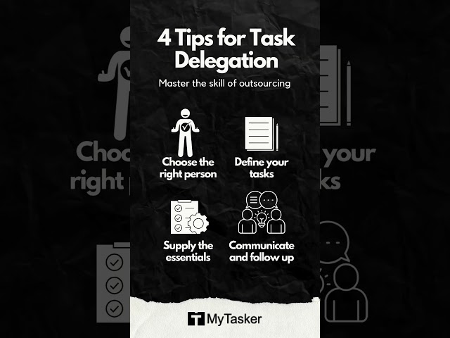 4 Tips for Task Delegation | MyTasker