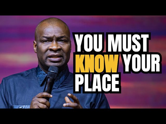 YOU MUST KNOW YOUR PLACE IN LIFE AND DESTINY | APOSTLE JOSHUA SELMAN #apostlejoshuaselman #shorts