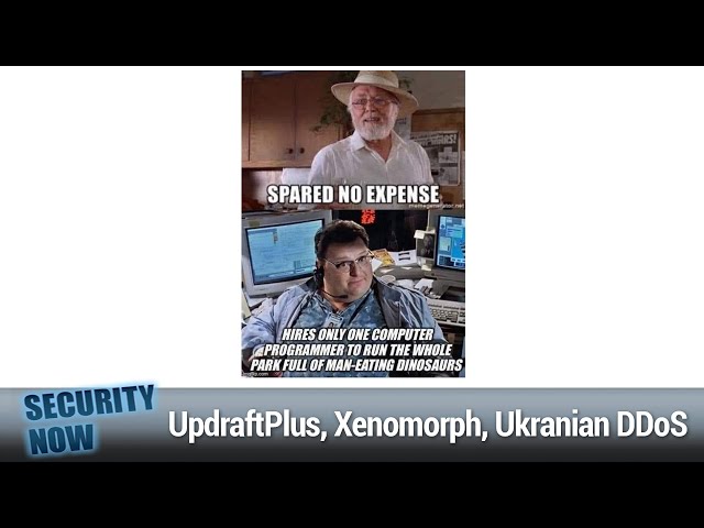 A BGP Routing Attack - UpdraftPlus, Xenomorph, Ukranian DDoS, The Bobiverse Trilogy