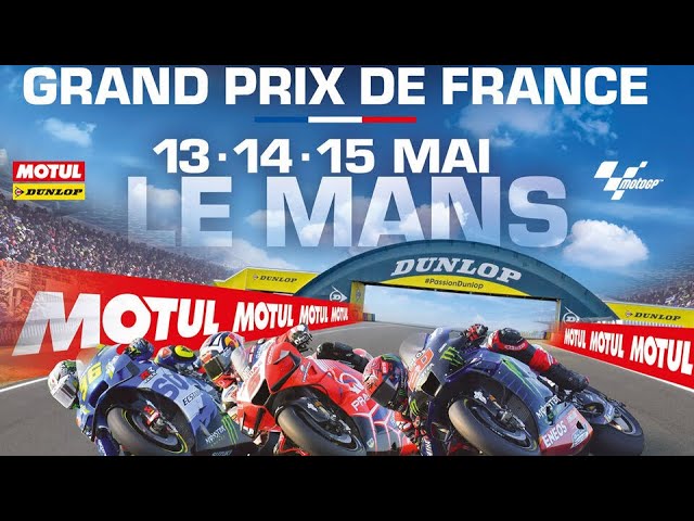 VLOG Grand prix de France moto GP 2023 au Mans