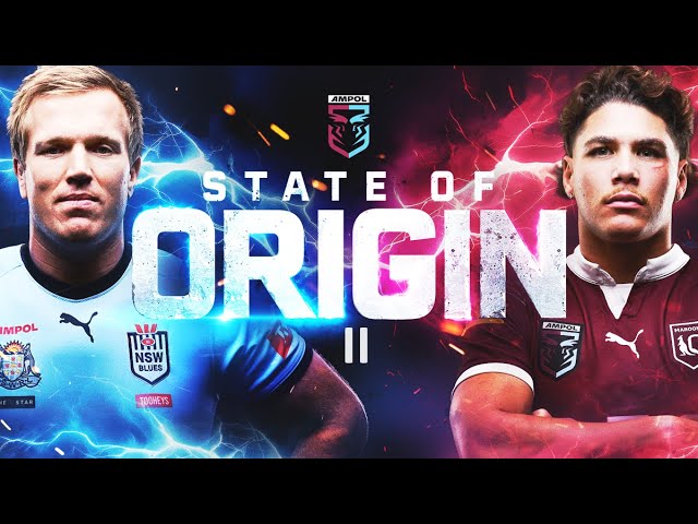 QLD Maroons vs NSW Blues Live Stream | Game 2 | 2024 Ampol State of Origin Full Game