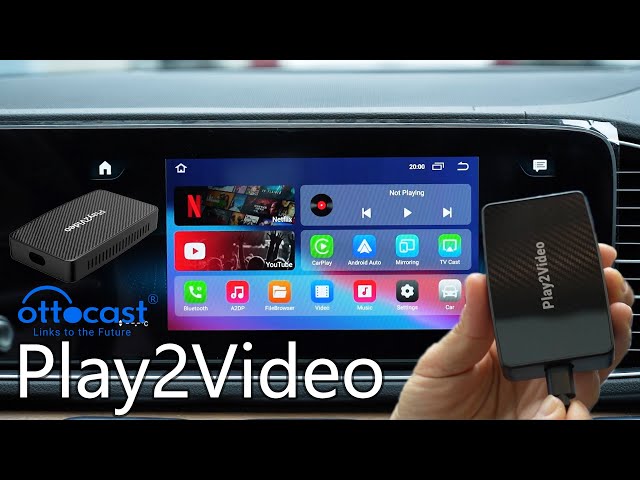 Ottocast Play2Video | The most economical way to get Youtube and Netflix in car screen