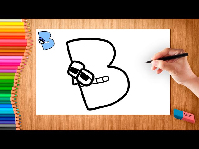 Drawing the letter B Workshop | Alphabet lore