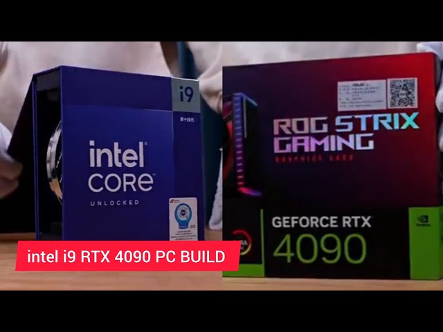 intel i9 14th gen 14900K with RTX 4090 OC 24GB pc build